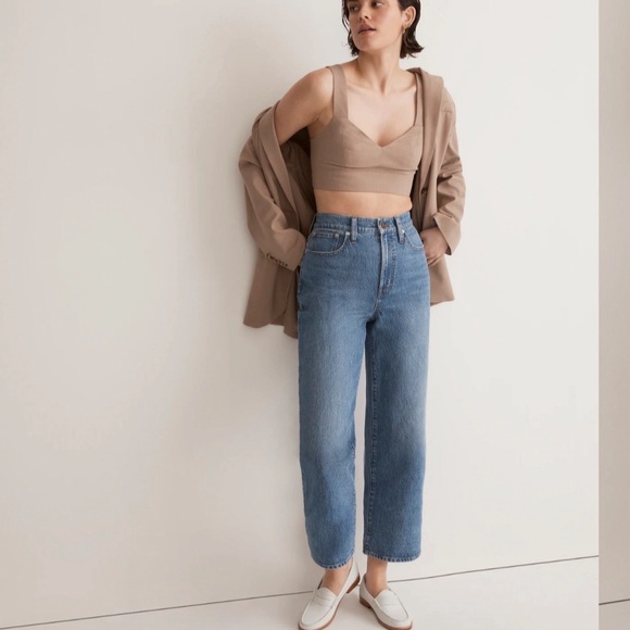 Madewell perfect vintage wide leg crop Jean - Picture 2 of 7
